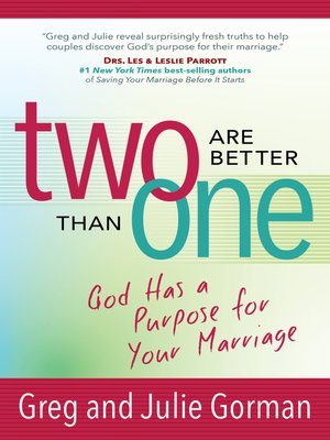 cover image of Two Are Better Than One